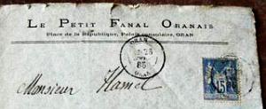 Oran enveloppes pub 814